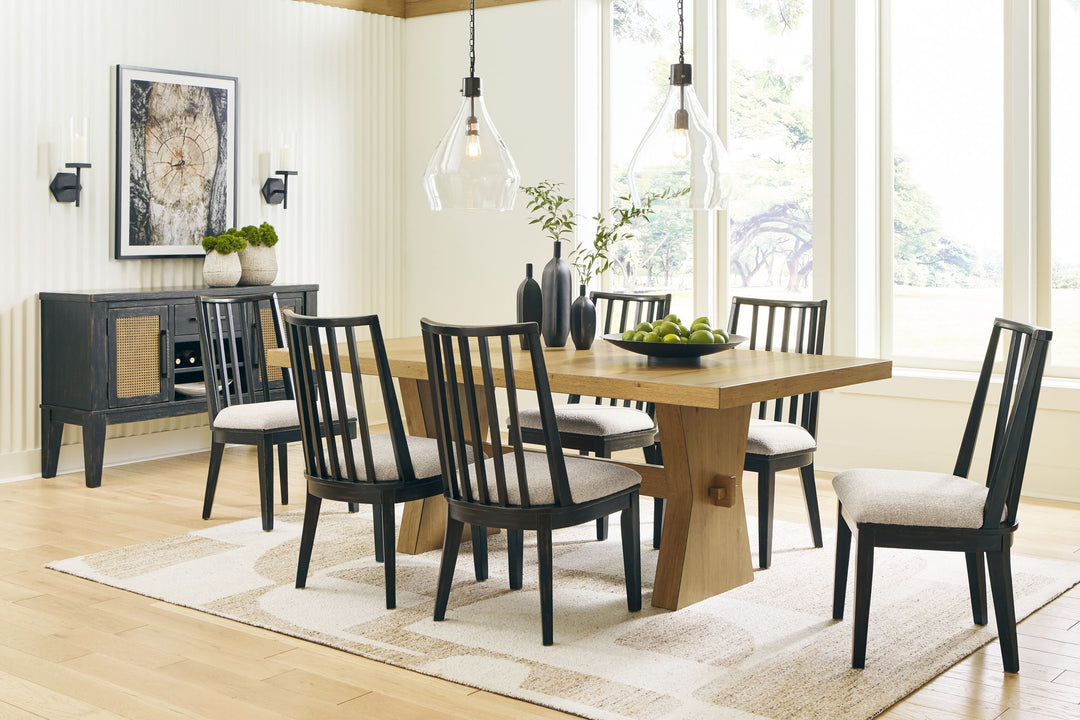 Galliden - Rectangular Dining Room Set - Roberts Furniture & Mattress (Yorktown, VA)