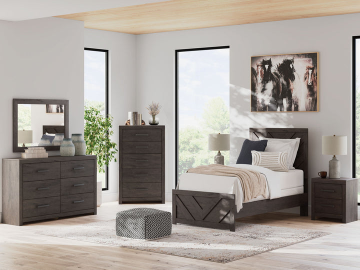 Prendonea - Panel Bedroom Set - Roberts Furniture & Mattress (Yorktown, VA)