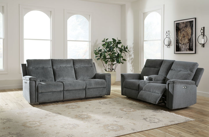 Barnsana - Reclining Living Room Set - Roberts Furniture & Mattress (Yorktown, VA)