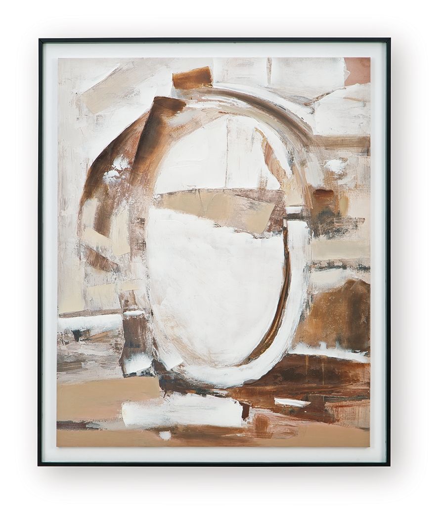 Bradlow - Wall Art - Brown / White / Black - Roberts Furniture & Mattress (Yorktown, VA)