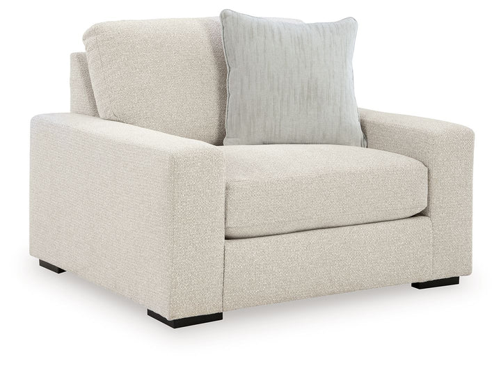 Conlee-Pike - Chair And A Half - Linen - Roberts Furniture & Mattress (Yorktown, VA)
