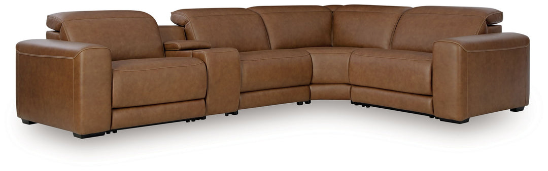 Magic Man - Reclining Sectional - Roberts Furniture & Mattress (Yorktown, VA)