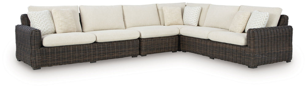 Kimora - Outdoor Sectional - Roberts Furniture & Mattress (Yorktown, VA)