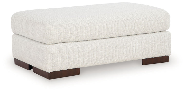 Hartside - Ottoman - Frosted - Roberts Furniture & Mattress (Yorktown, VA)