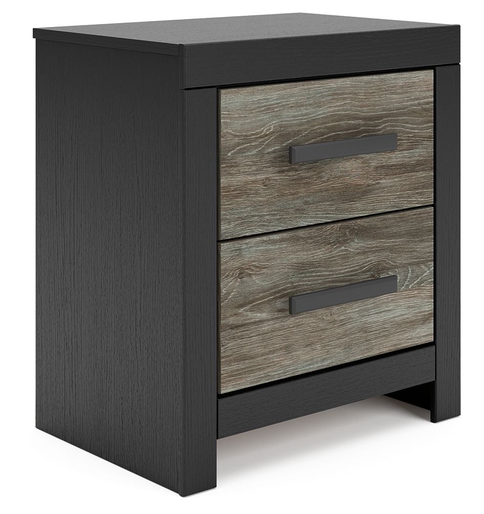 Broachmyn - Two Drawer Night Stand - Roberts Furniture & Mattress (Yorktown, VA)
