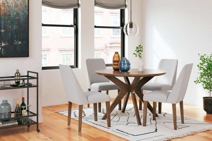 Lyncott - Dining Room Table Set - Roberts Furniture & Mattress (Yorktown, VA)