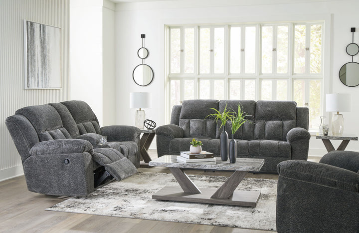 Frohn - Reclining Living Room Set - Roberts Furniture & Mattress (Yorktown, VA)