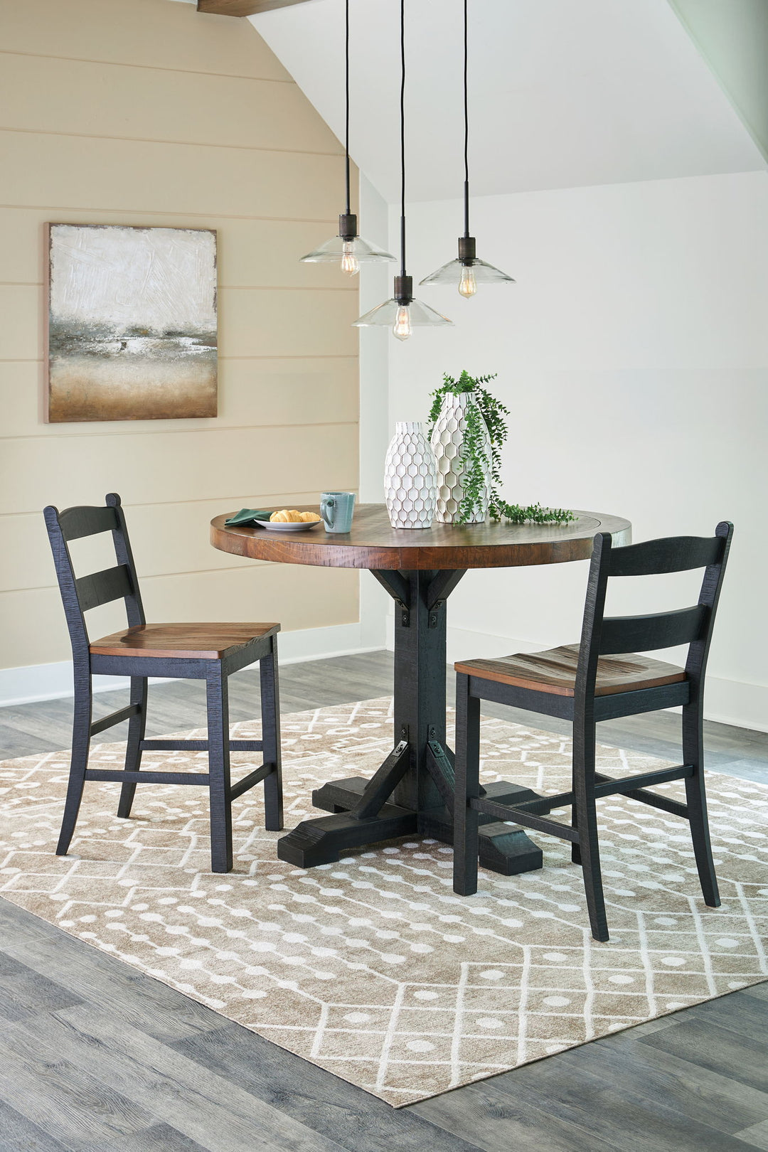 Valebeck - Counter Height Dining Room Set - Roberts Furniture & Mattress (Yorktown, VA)