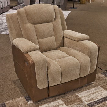Mixed Motion - Power Recliner With Adjustable Headrest - Roberts Furniture & Mattress (Yorktown, VA)