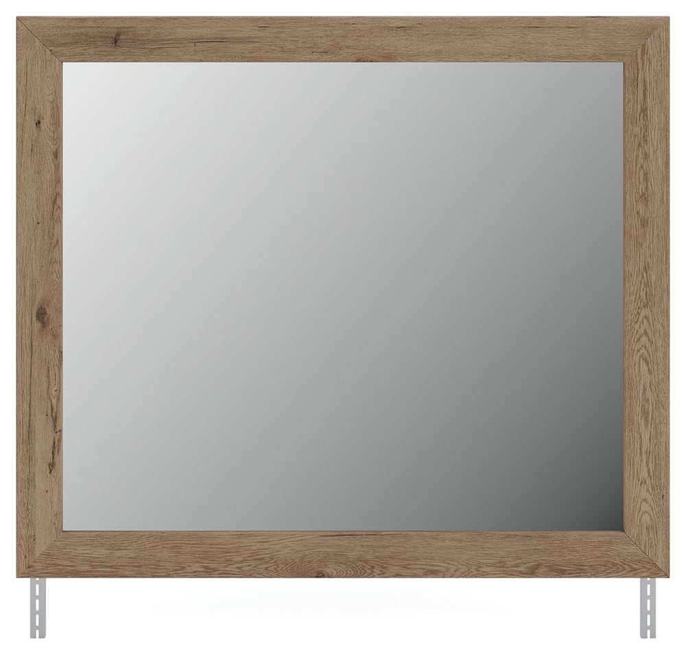 Oliandon - Bedroom Mirror - Light Brown - Roberts Furniture & Mattress (Yorktown, VA)