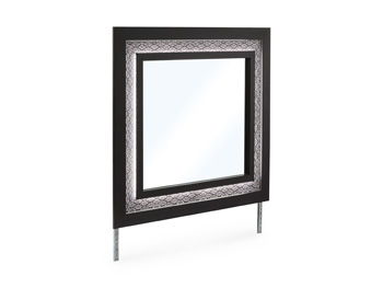 Shoralli - Bedroom Mirror - Black - Roberts Furniture & Mattress (Yorktown, VA)