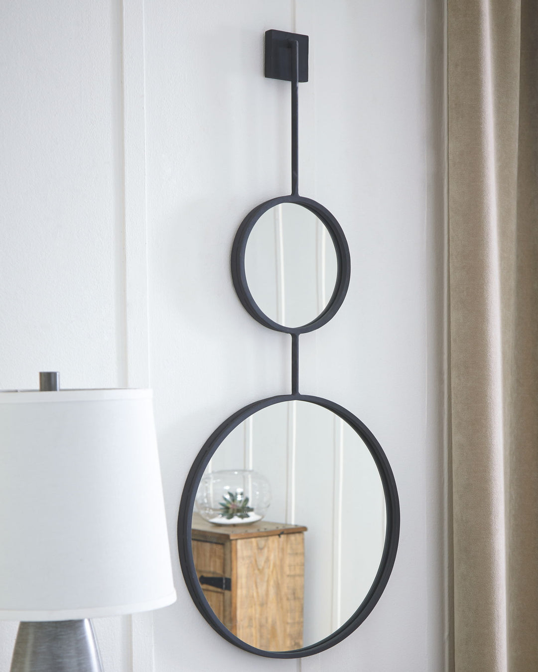 Brewer - Accent Mirror - Black
