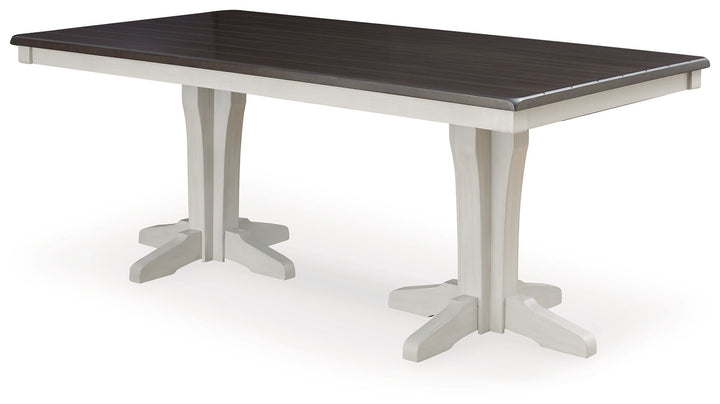 Darborn - Dining Table - Gray / Brown