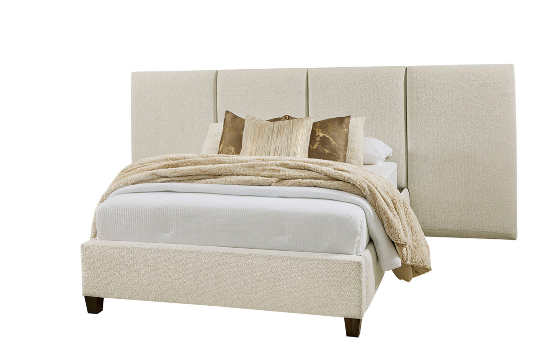 Joinery - Upholstered Wall Bed - Washed White Oak