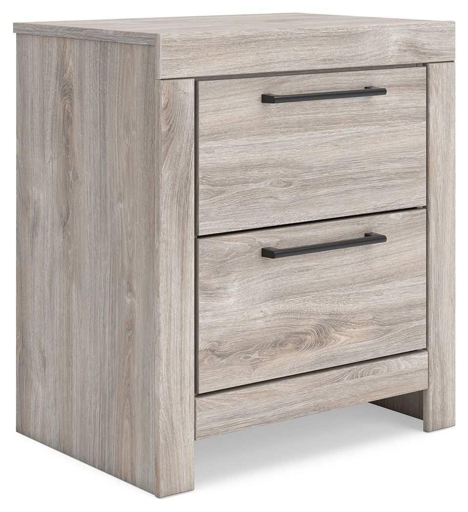Broachmyn - Two Drawer Night Stand - Roberts Furniture & Mattress (Yorktown, VA)