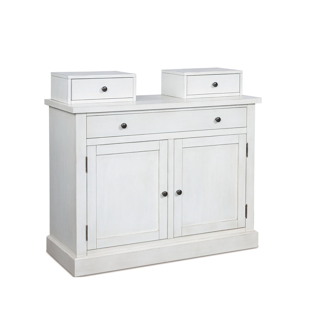 Greddinton - Bakers Rack Base - White - Roberts Furniture & Mattress (Yorktown, VA)