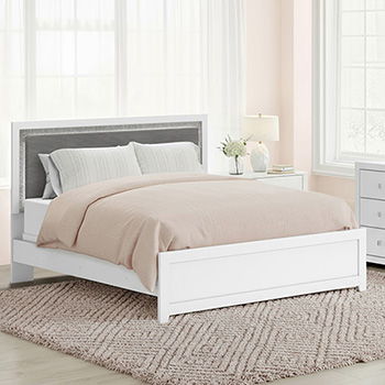Maeling - Upholstered Panel Headboard - Roberts Furniture & Mattress (Yorktown, VA)