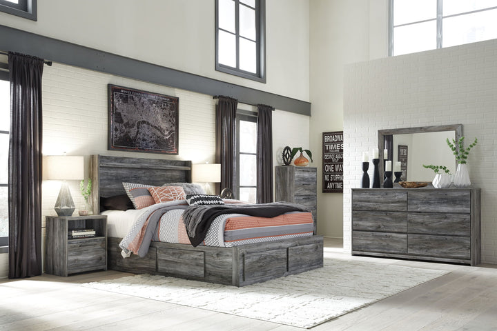 Baystorm - Panel Bedroom Set - Gray - Roberts Furniture & Mattress (Yorktown, VA)
