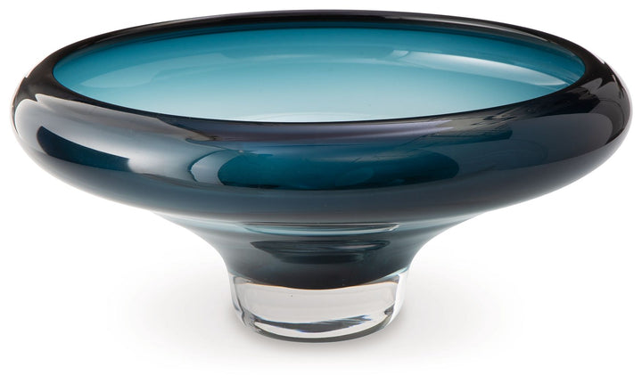Vallborough - Bowl - Teal Blue