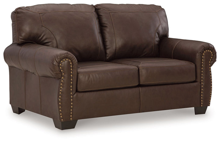Colleton - Loveseat - Dark Brown