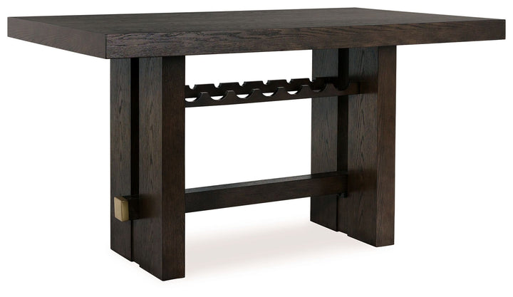Burkhaus - Rectangular Counter Table Set - Roberts Furniture & Mattress (Yorktown, VA)