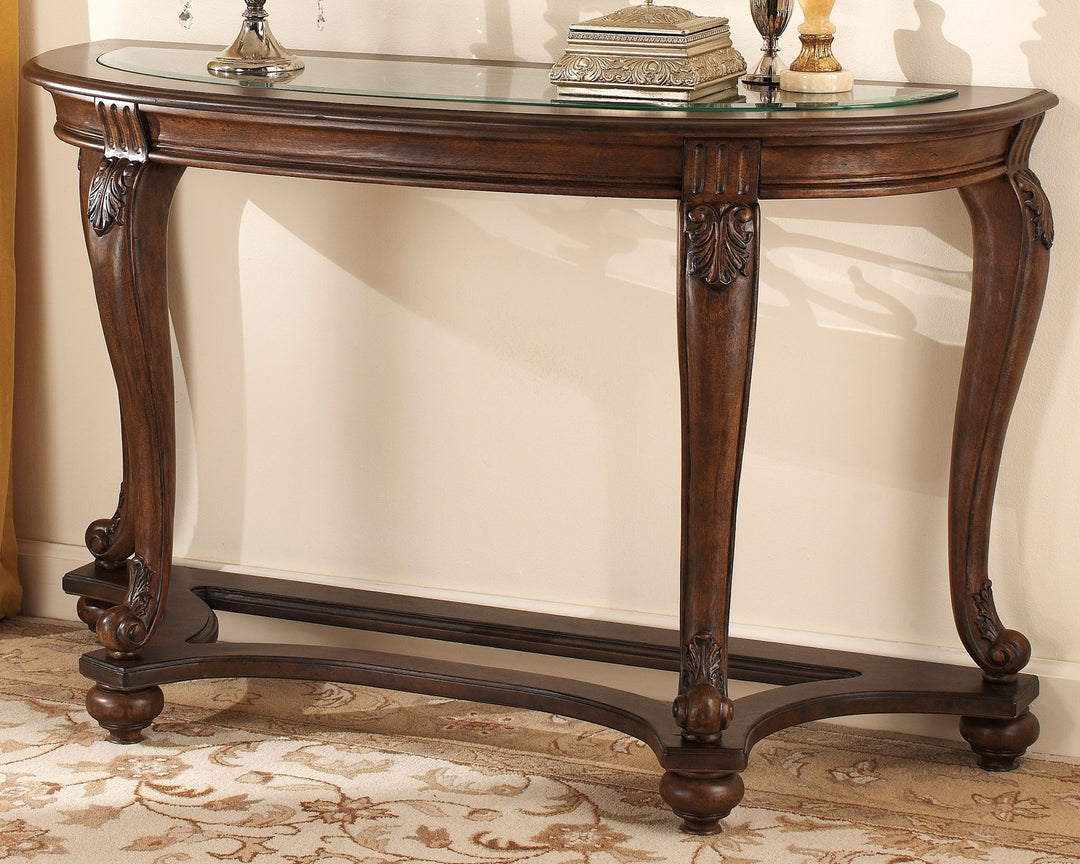 Norcastle - Sofa Table - Dark Brown