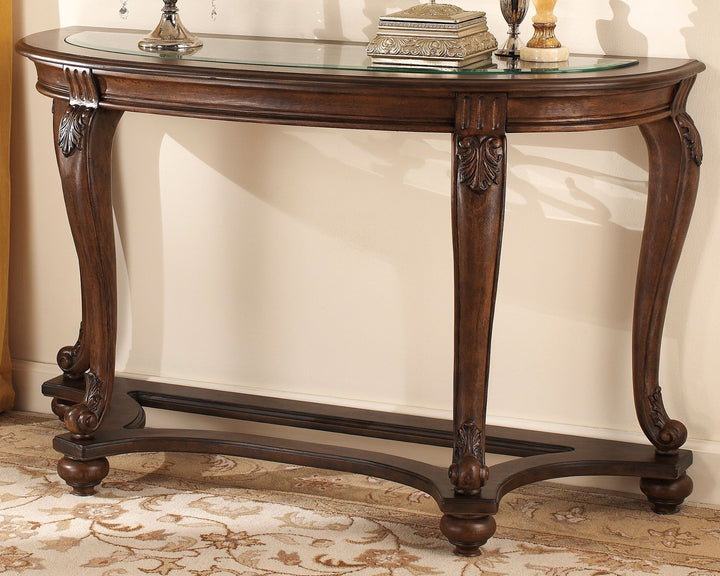 Norcastle - Sofa Table - Dark Brown