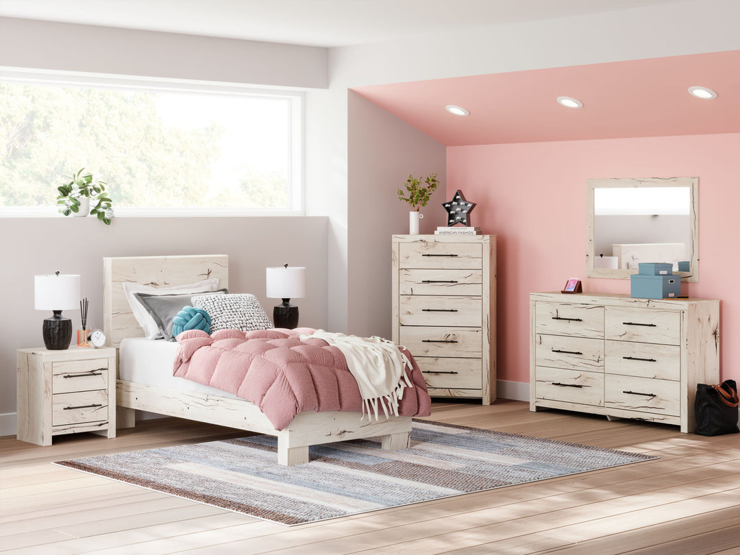 Lawroy - Panel Bedroom Set - Roberts Furniture & Mattress (Yorktown, VA)
