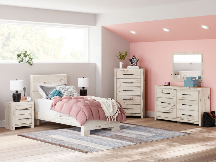 Lawroy - Panel Bedroom Set - Roberts Furniture & Mattress (Yorktown, VA)