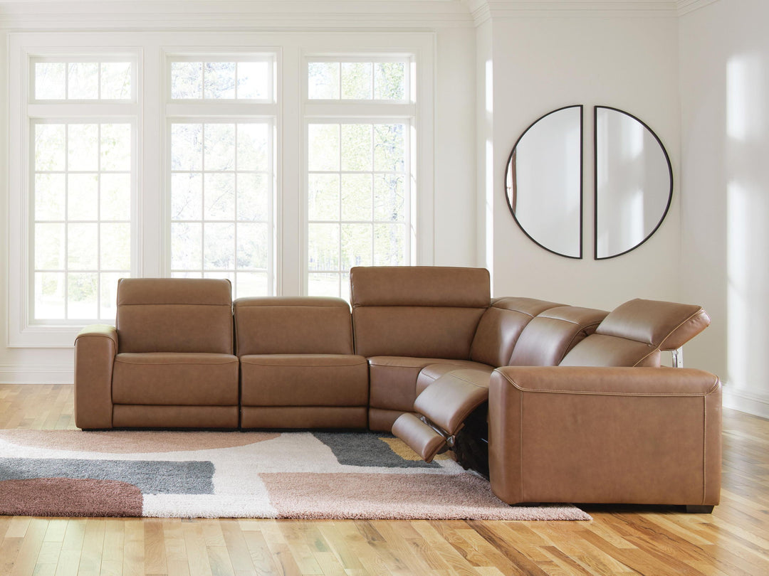 Magic Man - Reclining Sectional - Roberts Furniture & Mattress (Yorktown, VA)