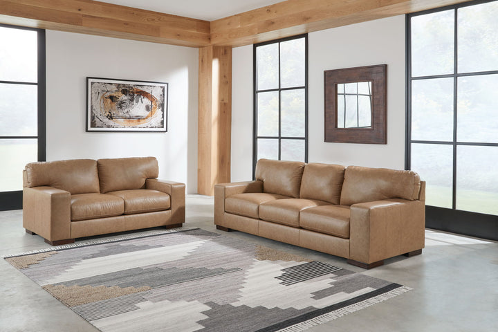 Lombardia - 2 Pc. - Sofa, Loveseat - Tumbleweed - Roberts Furniture & Mattress (Yorktown, VA)