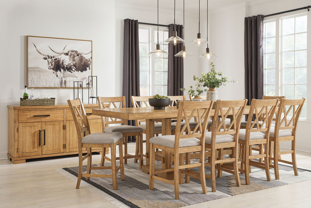 Havonplane - Counter Dining Set - Roberts Furniture & Mattress (Yorktown, VA)
