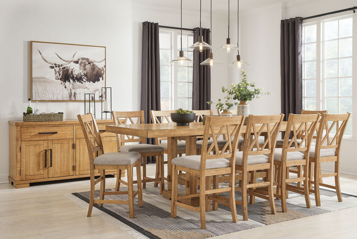 Havonplane - Counter Dining Set - Roberts Furniture & Mattress (Yorktown, VA)