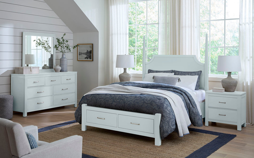 Tide & Timber - Pencil Post Storage Bed - Roberts Furniture & Mattress (Yorktown, VA)