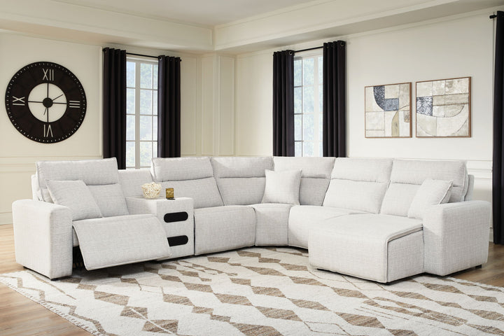 Modmax II - Reclining Sectional - Stone