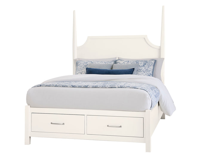 Tide & Timber - Pencil Post Storage Bed - Roberts Furniture & Mattress (Yorktown, VA)