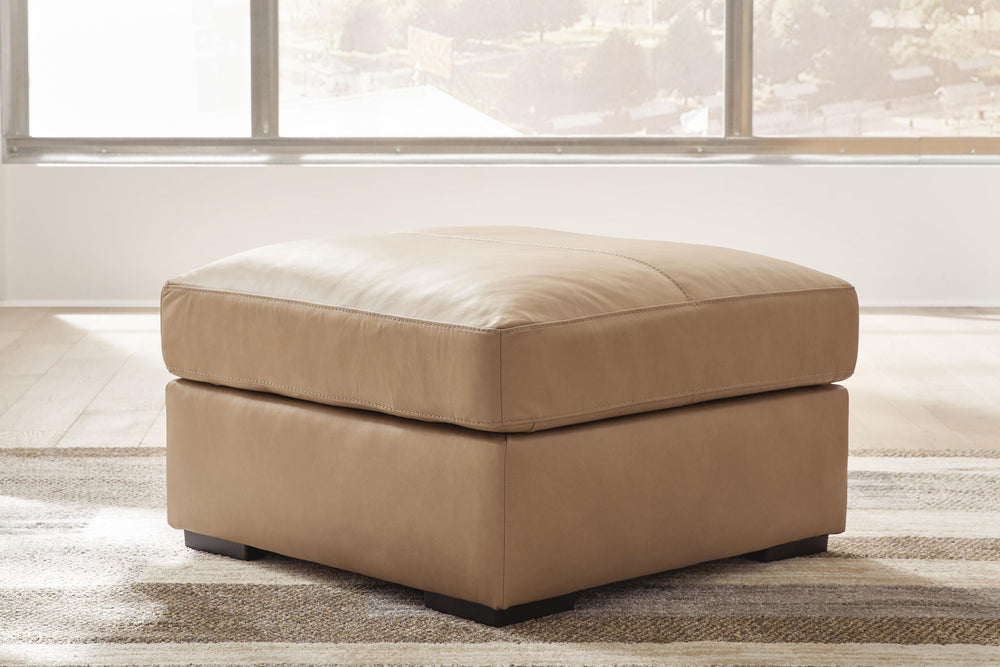 Bandon - Oversized Accent Ottoman - Toffee - Roberts Furniture & Mattress (Yorktown, VA)