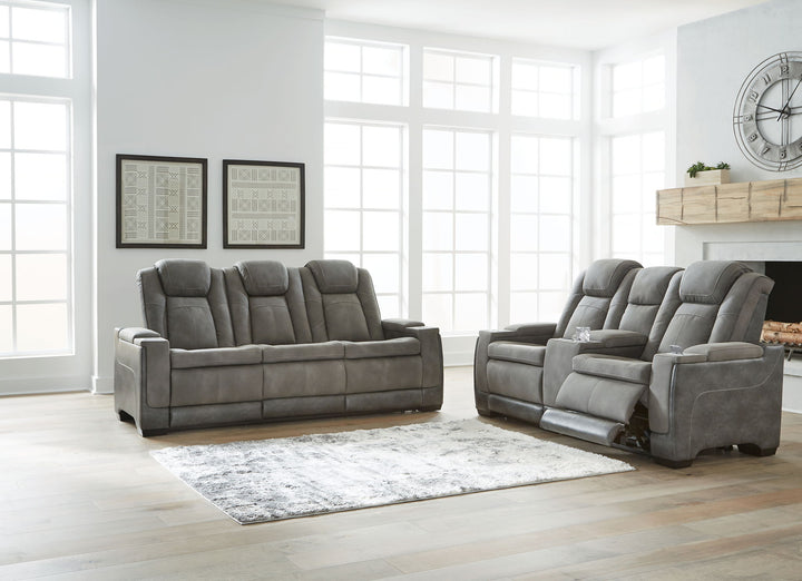 Next-Gen Durapella - Power Reclining Living Room Set - Roberts Furniture & Mattress (Yorktown, VA)