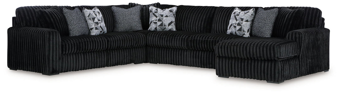 Midnight-Madness - Sectional Set - Roberts Furniture & Mattress (Yorktown, VA)