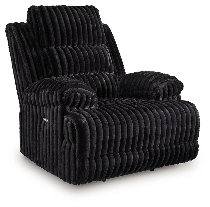 Rhine Falls - Zero Wall Power Recliner - Onyx
