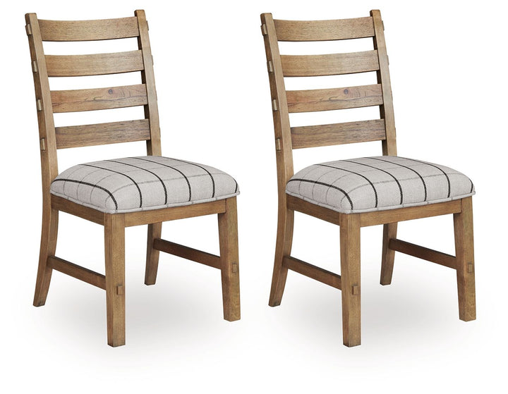 Ridgester - Dining Upholstered Side Chair (Set of 2) - Roberts Furniture & Mattress (Yorktown, VA)