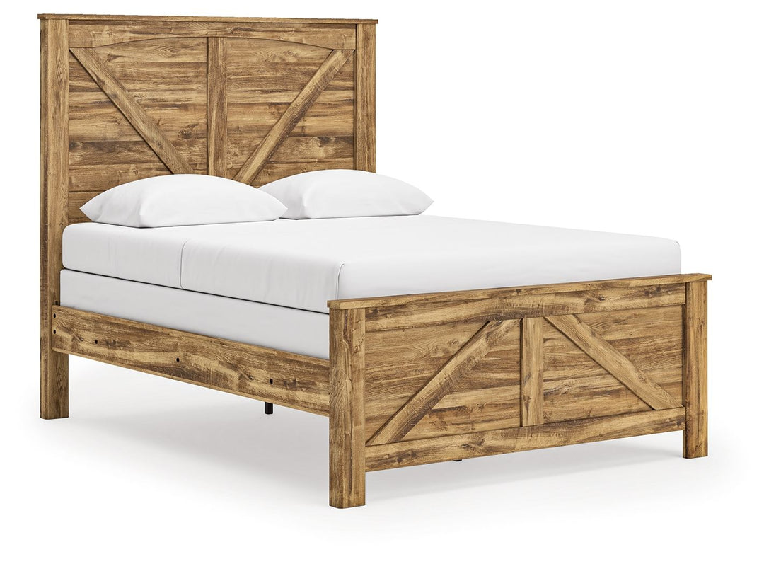 Maystonna - Crossbuck Panel Bed - Roberts Furniture & Mattress (Yorktown, VA)