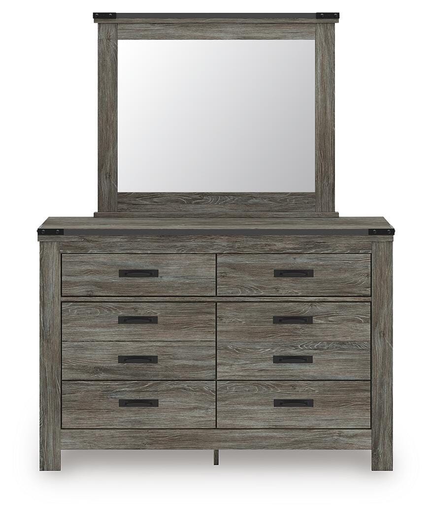Frandern - Six Drawer Dresser - Roberts Furniture & Mattress (Yorktown, VA)