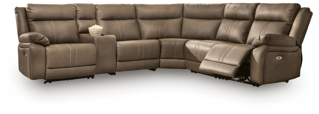Max-Momentum - Reclining Sectional - Roberts Furniture & Mattress (Yorktown, VA)