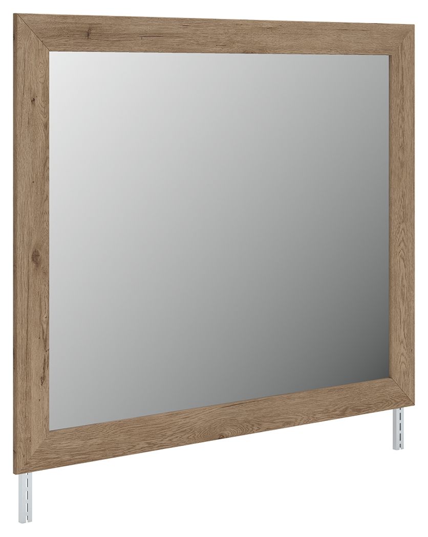 Oliandon - Bedroom Mirror - Light Brown - Roberts Furniture & Mattress (Yorktown, VA)