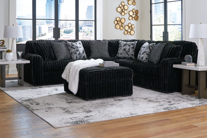 Midnight-Madness - Sectional Set - Roberts Furniture & Mattress (Yorktown, VA)