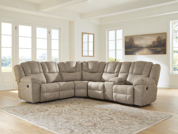 Pearce-Pike - Reclining Sectional - Roberts Furniture & Mattress (Yorktown, VA)