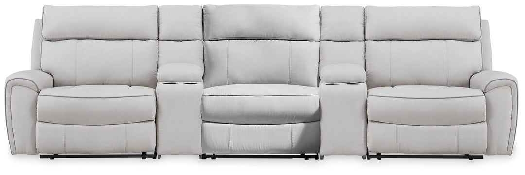 Social Pointe - Reclining Sectional