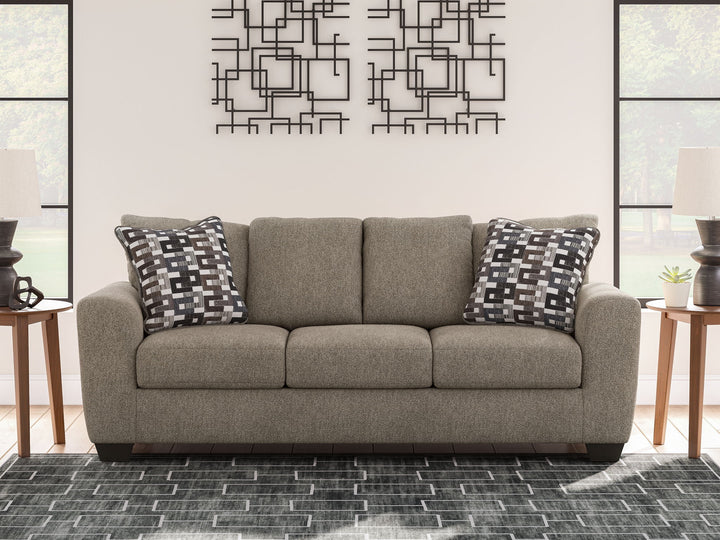 Triston-Peaks - Sofa - Suede - Roberts Furniture & Mattress (Yorktown, VA)