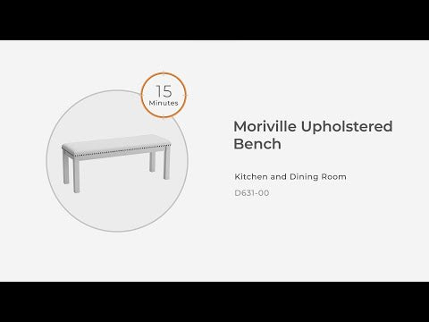 Moriville - Upholstered Bench - Beige